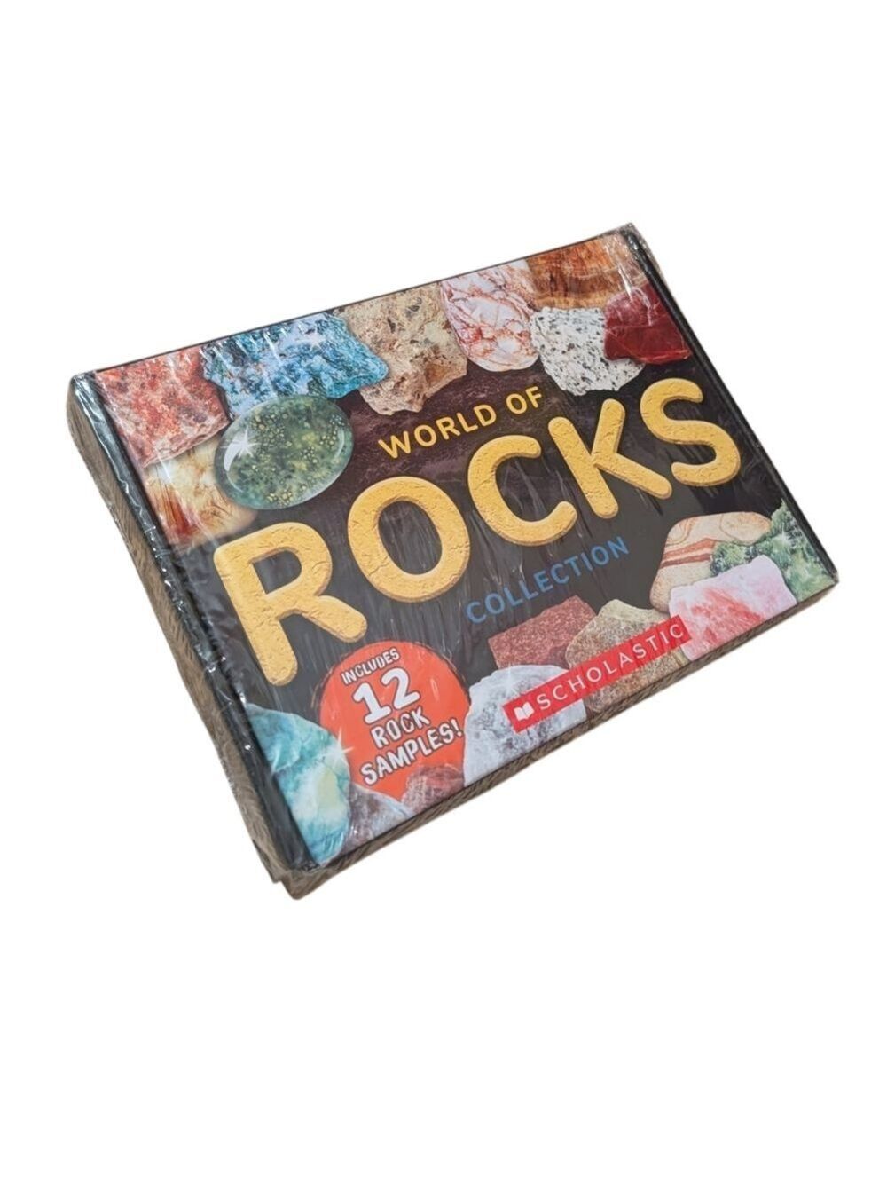 Scholastic • World Of Rocks • Coolest Rocks Collection Box & 48 Page Book